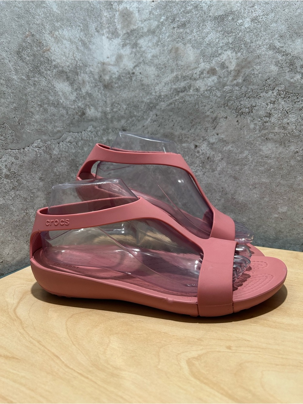 CROCS Women's Pink Slingback Sandals